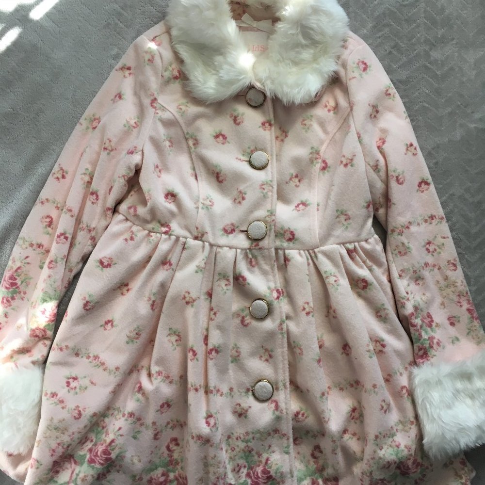 🌸 LIZ LISA | FLORAL PATTERN COAT (RARE)